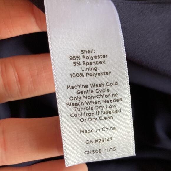 Talbots Daisy Print Chiffon Full Skirt, Size 6P - Picture 7 of 8